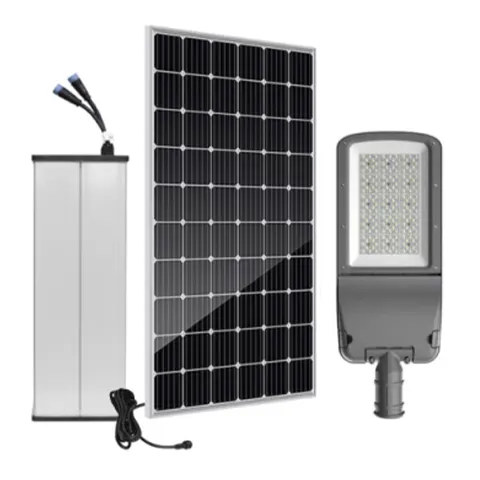 Semi-integrated solar street light