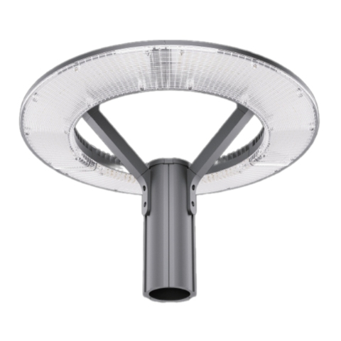 solar garden post top light