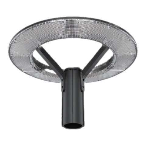 30w garden post top light