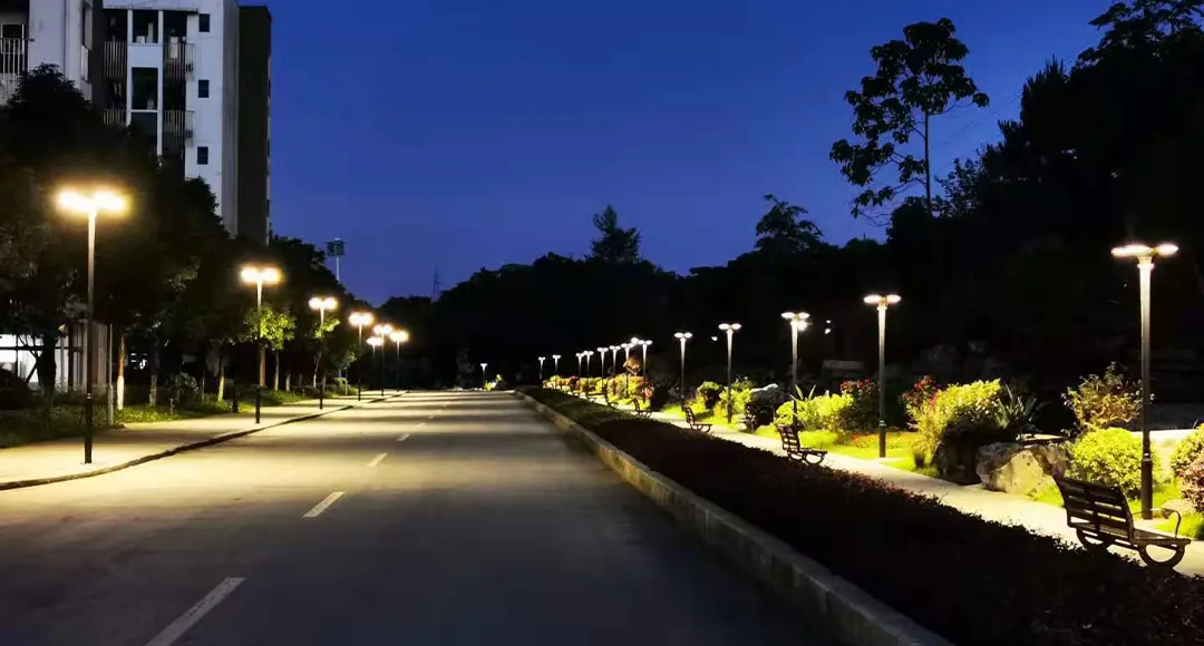 outdoor led solar garden lights