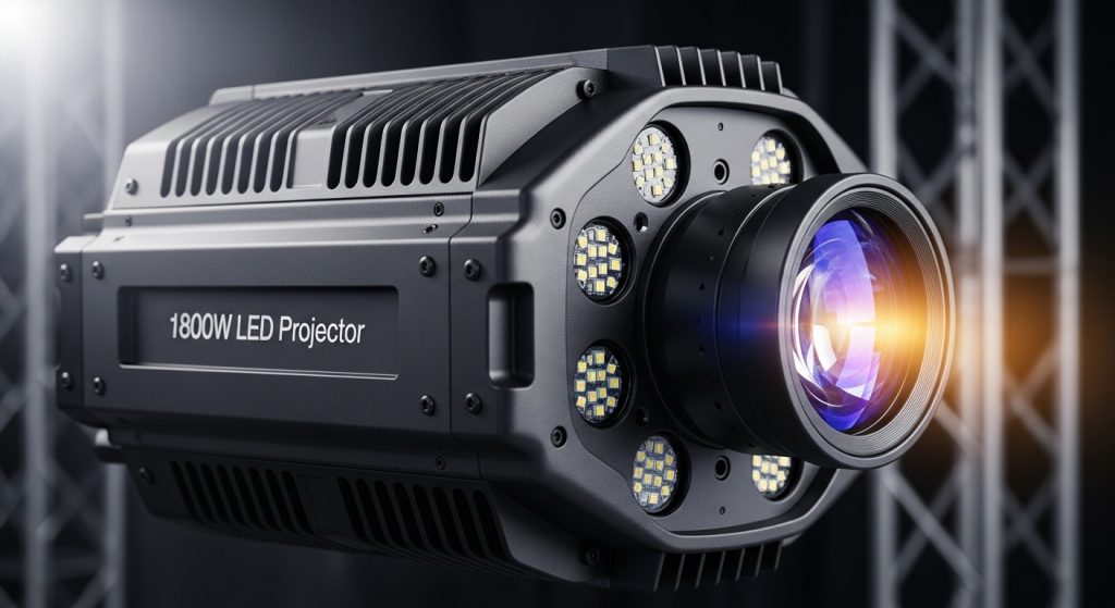 1800w Led Projector
