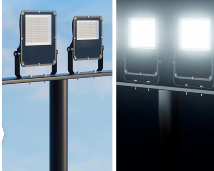 2 In 1 Solar Flood Light