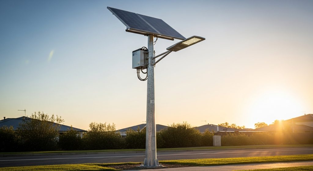 Solar Street Light For 12 Meter Pole