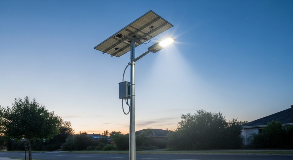 Solar Street Light For 8 Meter Pole