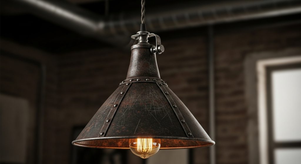 industrial lampshade