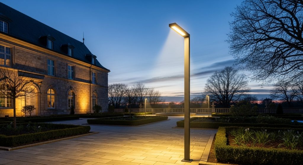 led courtyard light