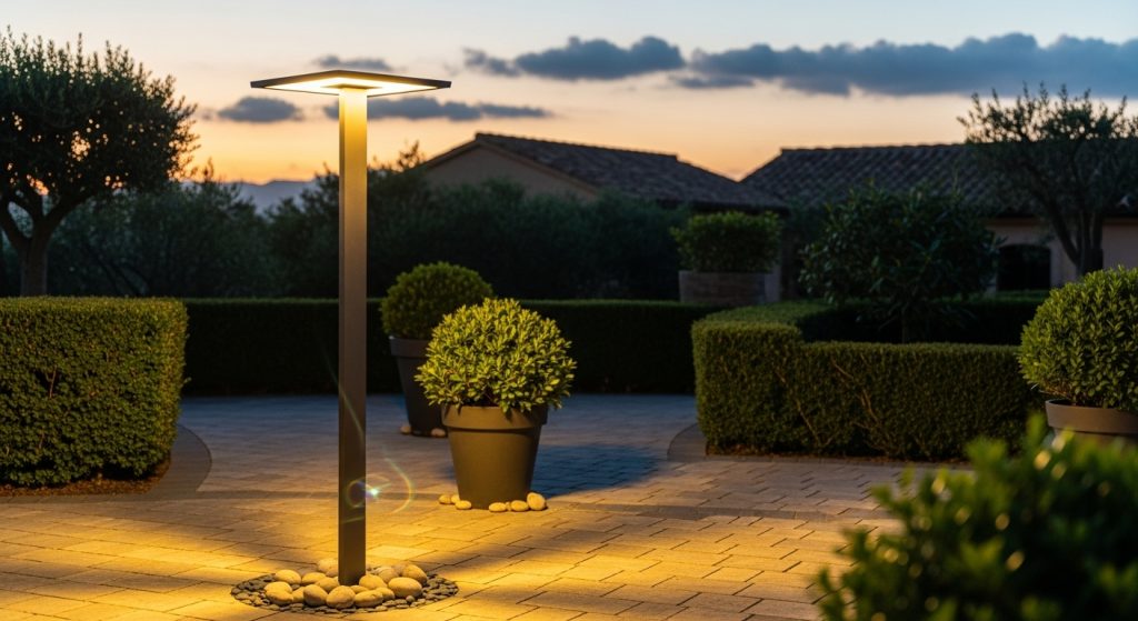 solar courtyard lamp