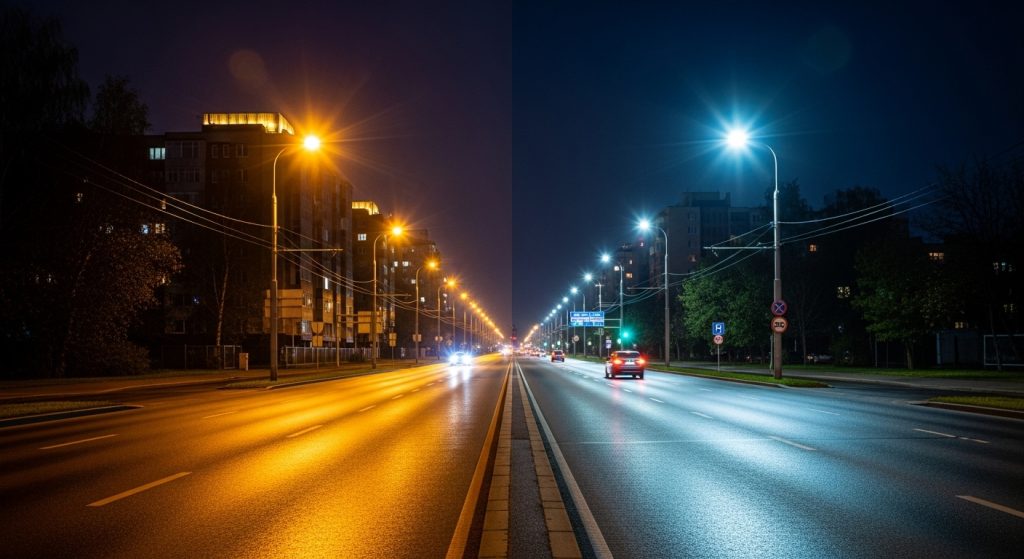Color Temperature for Road Lighting