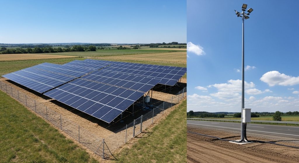 Solar Panel Size for Street Lighting