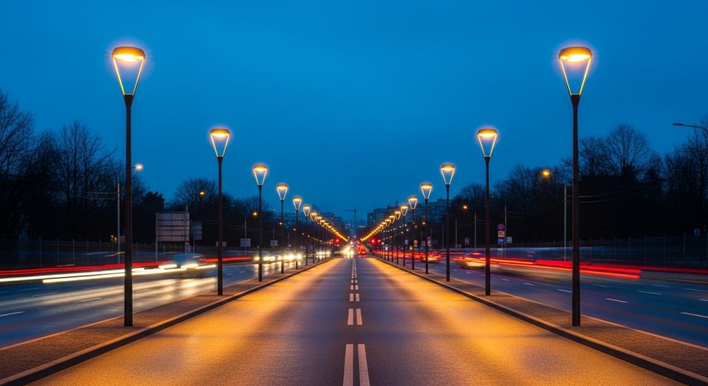 Street Lights Be Spaced