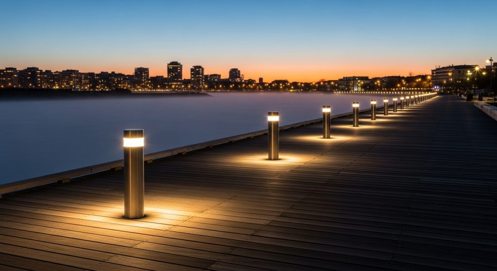 Bollard Lights Be Spaced