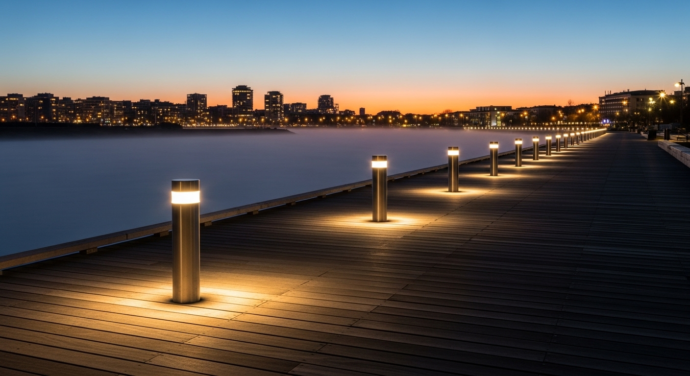 Bollard Lights Be Spaced