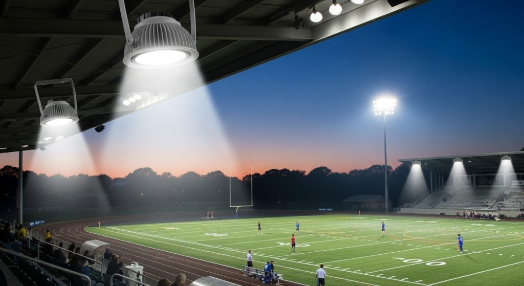 How to Reduce Glare in Outdoor Sports Field Lighting