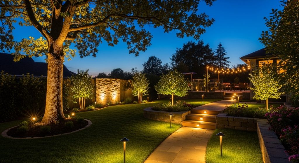Landscape Lighting Layout