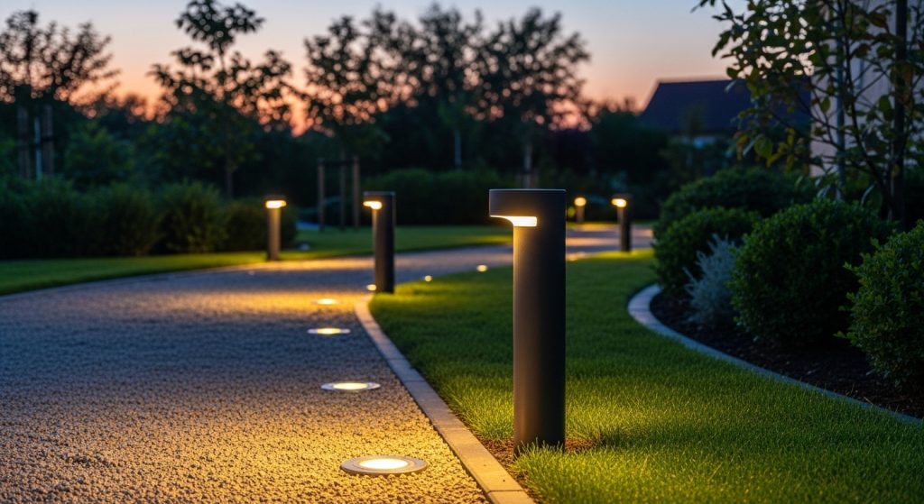 Lawn Bollard and Pathway Lighting