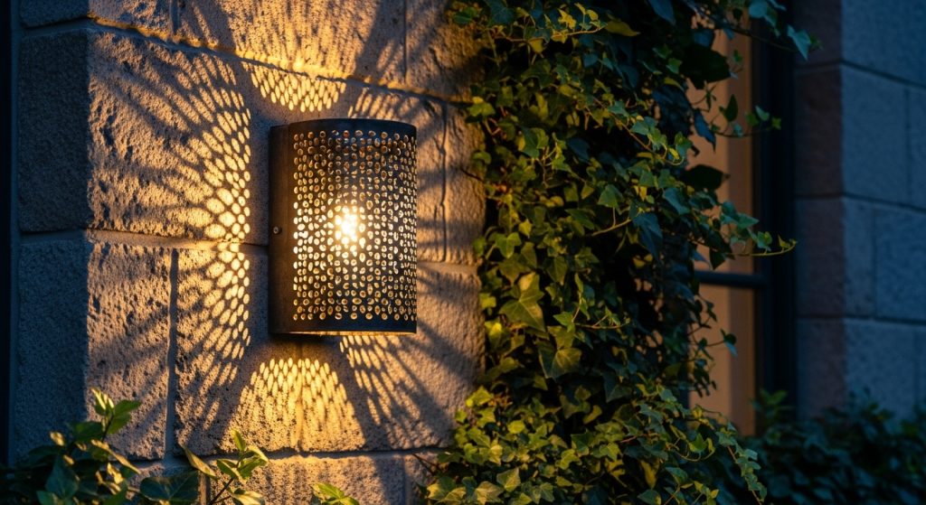 Perforated Wall Lamp Outdoor