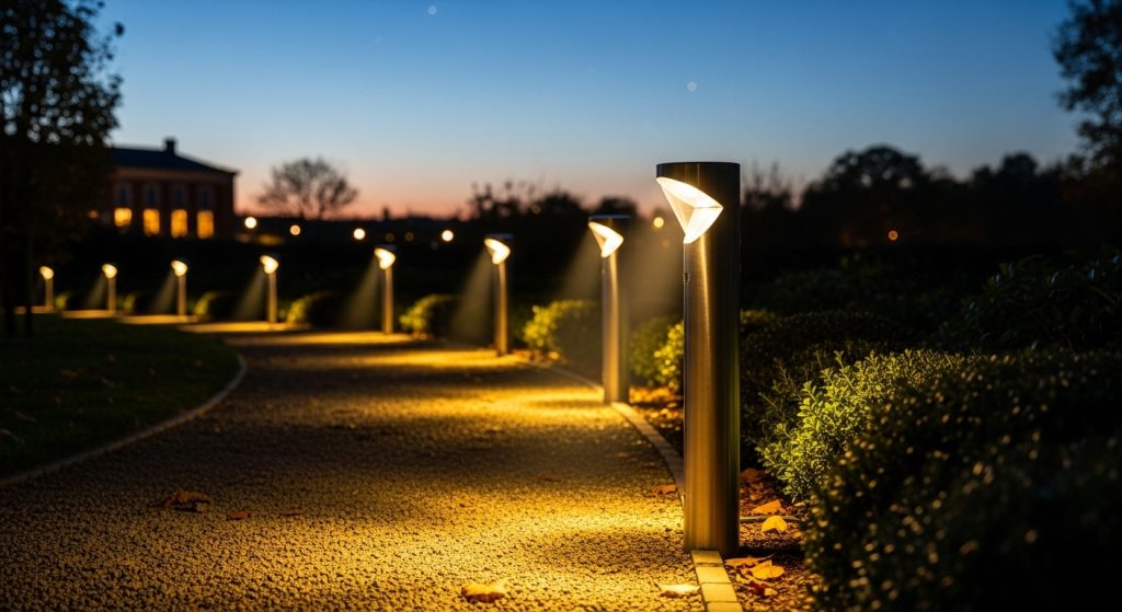Solar Bollard Lights Bright