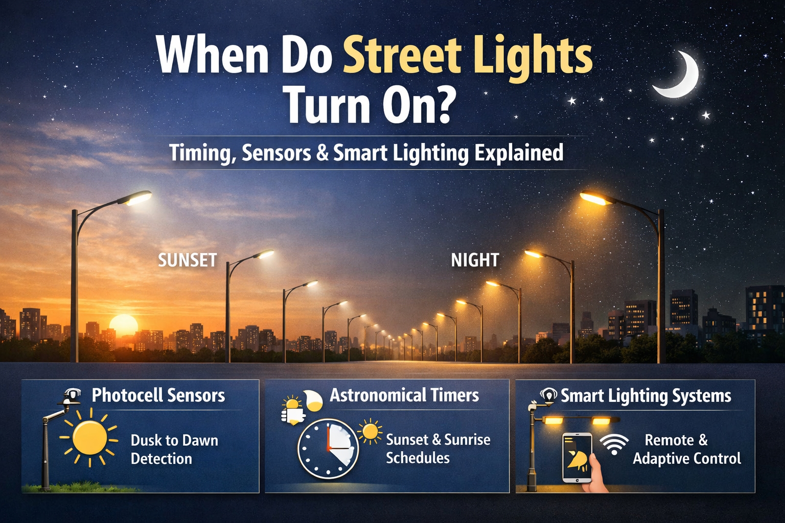 what time do street lights come on
